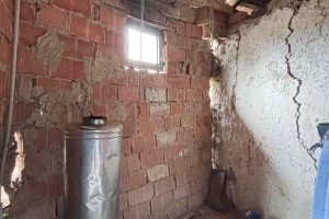Yeni evinin yapımına başladık