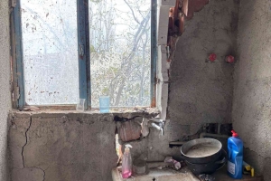 Yeni evinin yapımına başladık